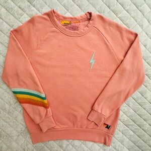 Bolt Chevron Stripe Crewneck